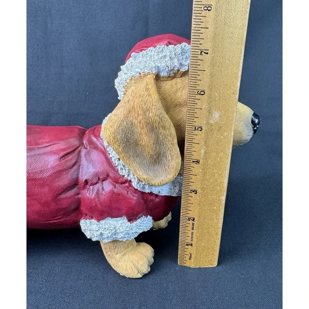 2012 Cracker Barrel Snow Friends Holiday Dachshund Dog Figurine